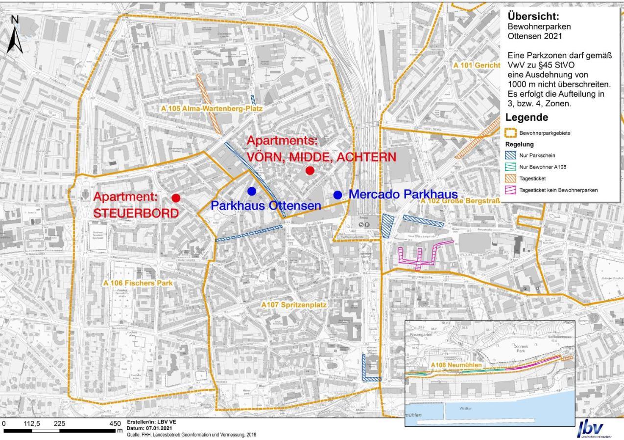 Urban Stay Hamburg - Apartments "Backbord" & "Steuerbord Mit Sauna" 外观 照片